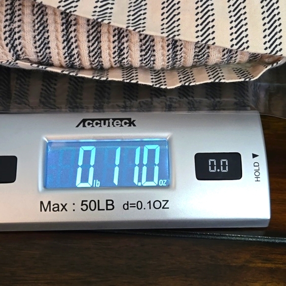 FP ONE Harriet Striped Shorts Sz Large Cuffs Pockets Boho Chic - Picture 15 of 15